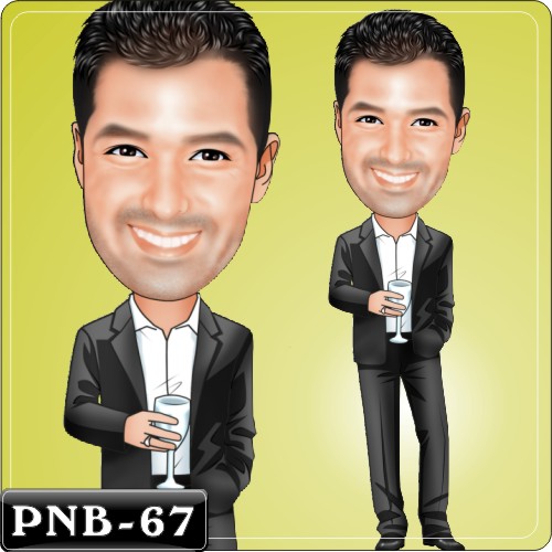 男生人像Q版漫畫 PNB-67